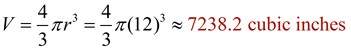 sphereformula